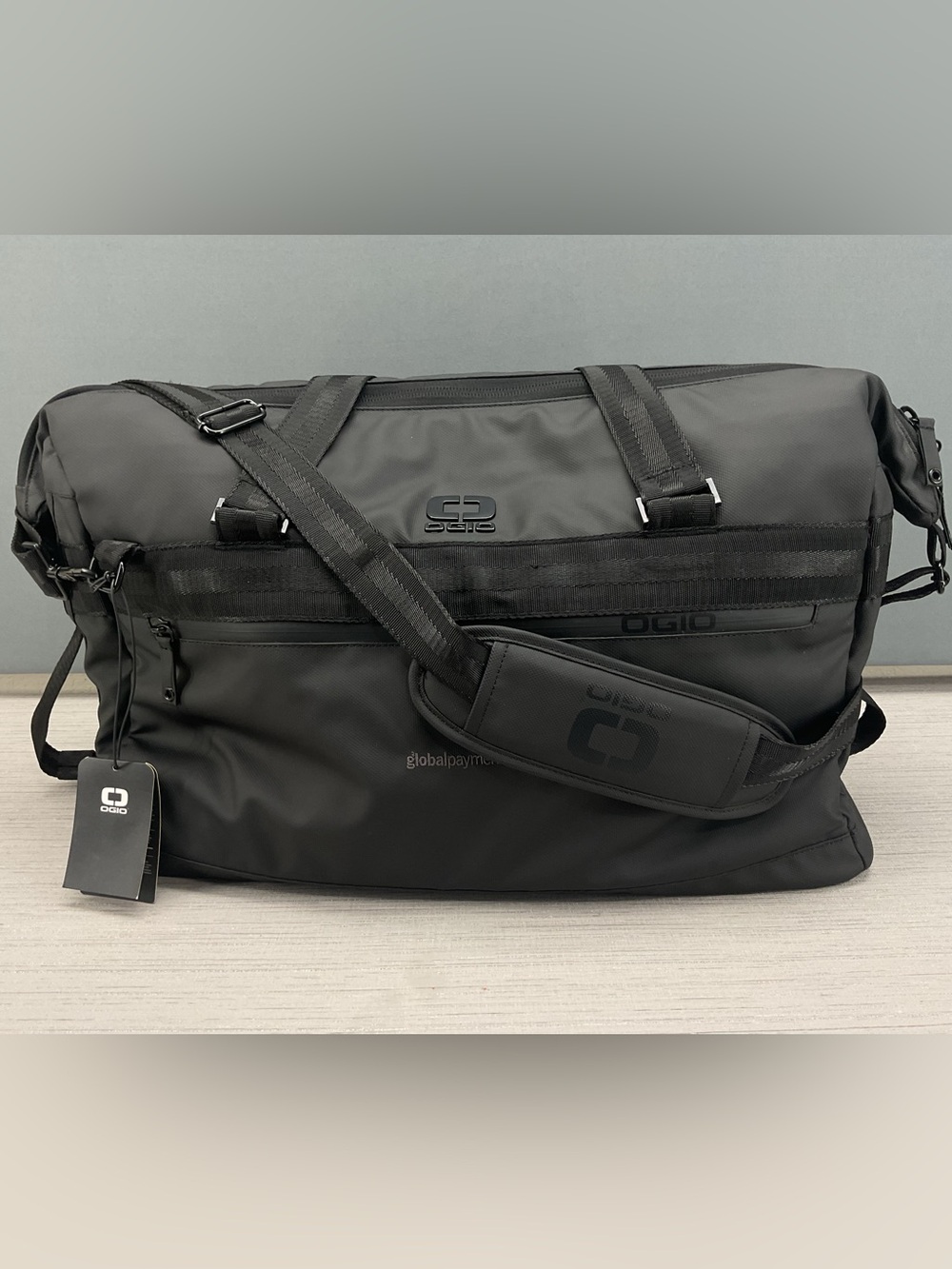 NWT OGIO Blacktop Commuter Duffle Bag XL Global Payments Promo Collab
